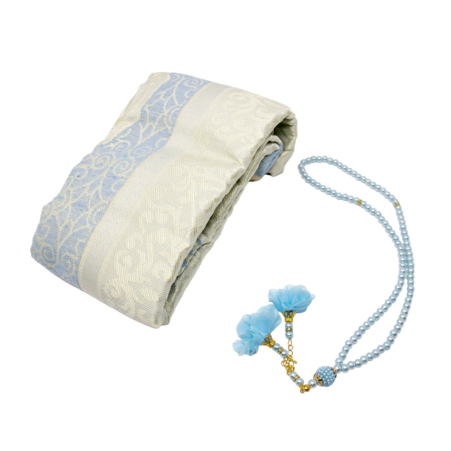 Sky Blue Cylinder Prayer Set