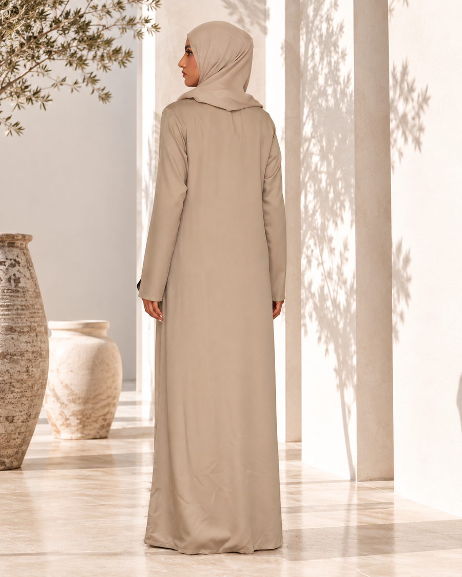 Inaya Abaya Khaki 223