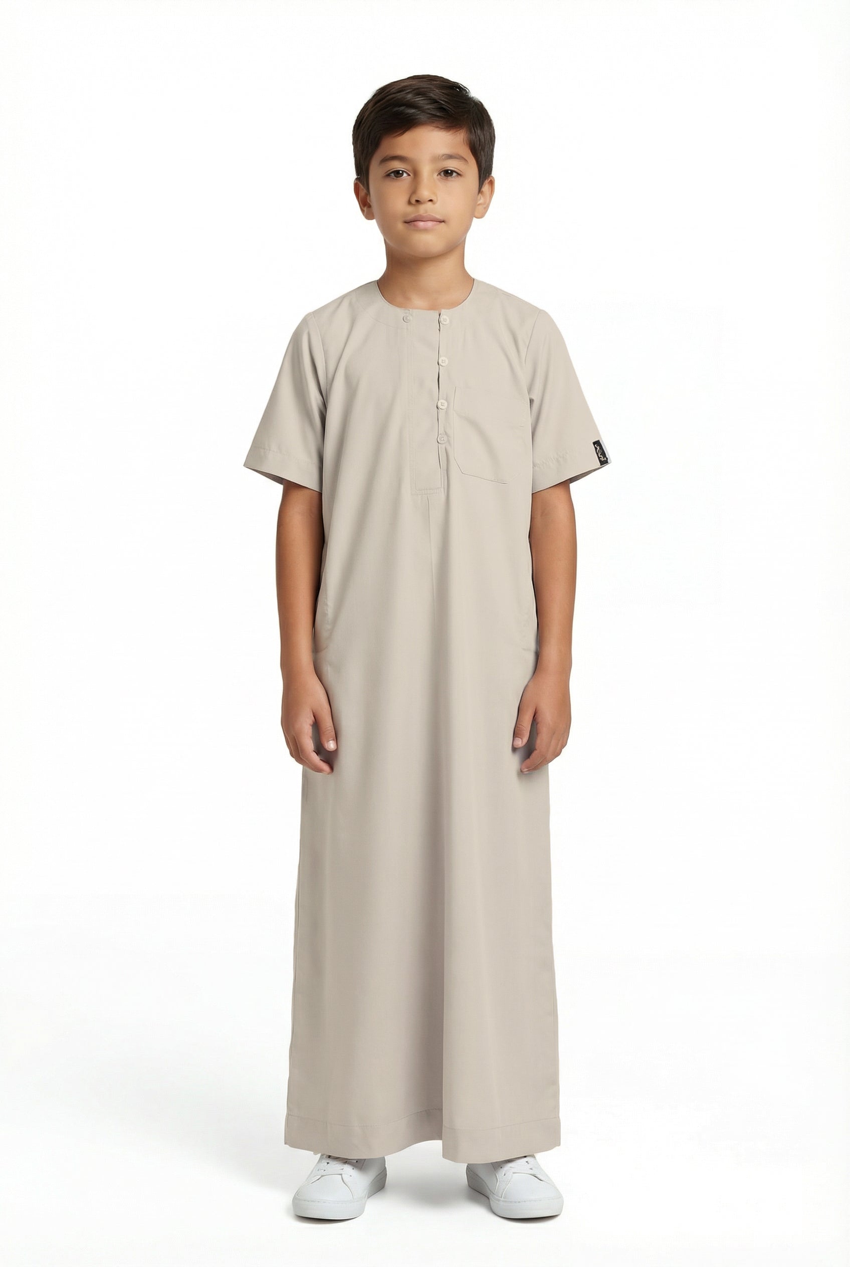 Boys Omani Thobe Cream 576 Col 15