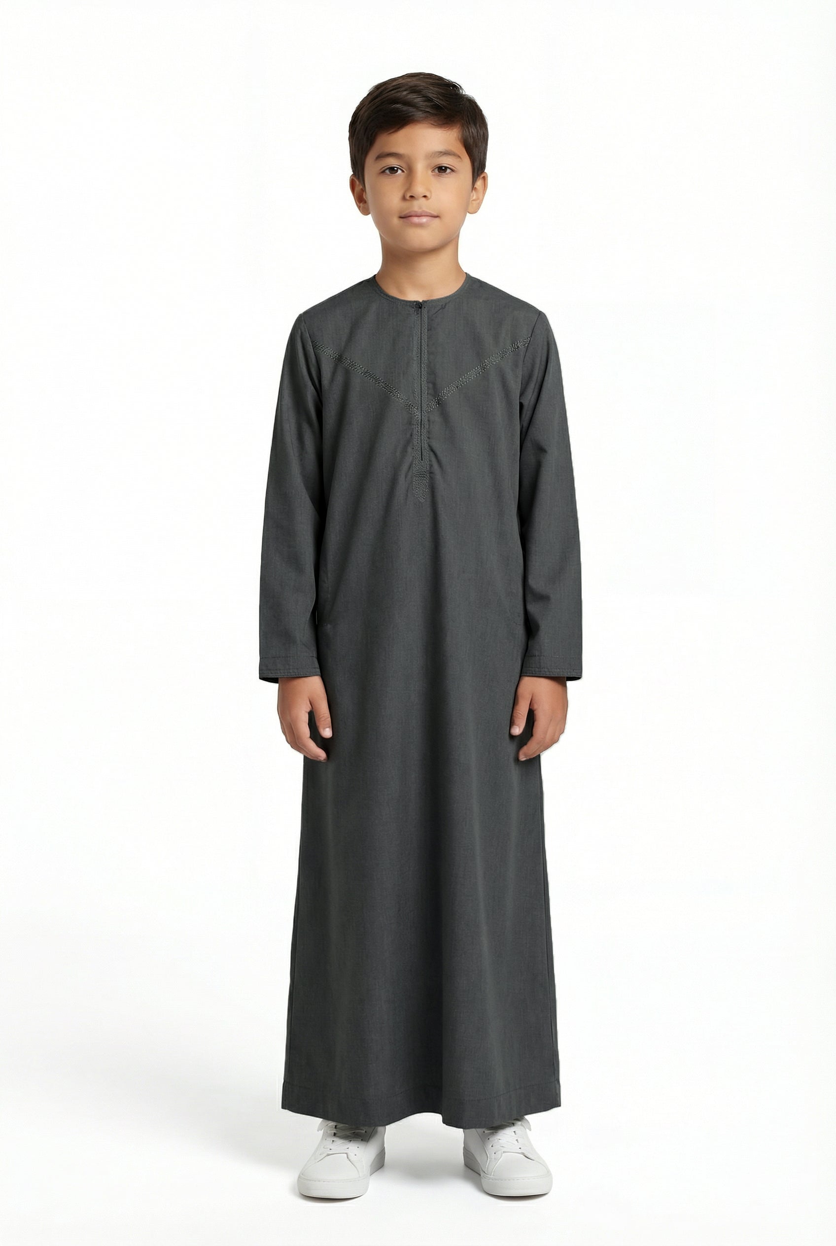 Boys Omani Thobe Grey 647 Col 02