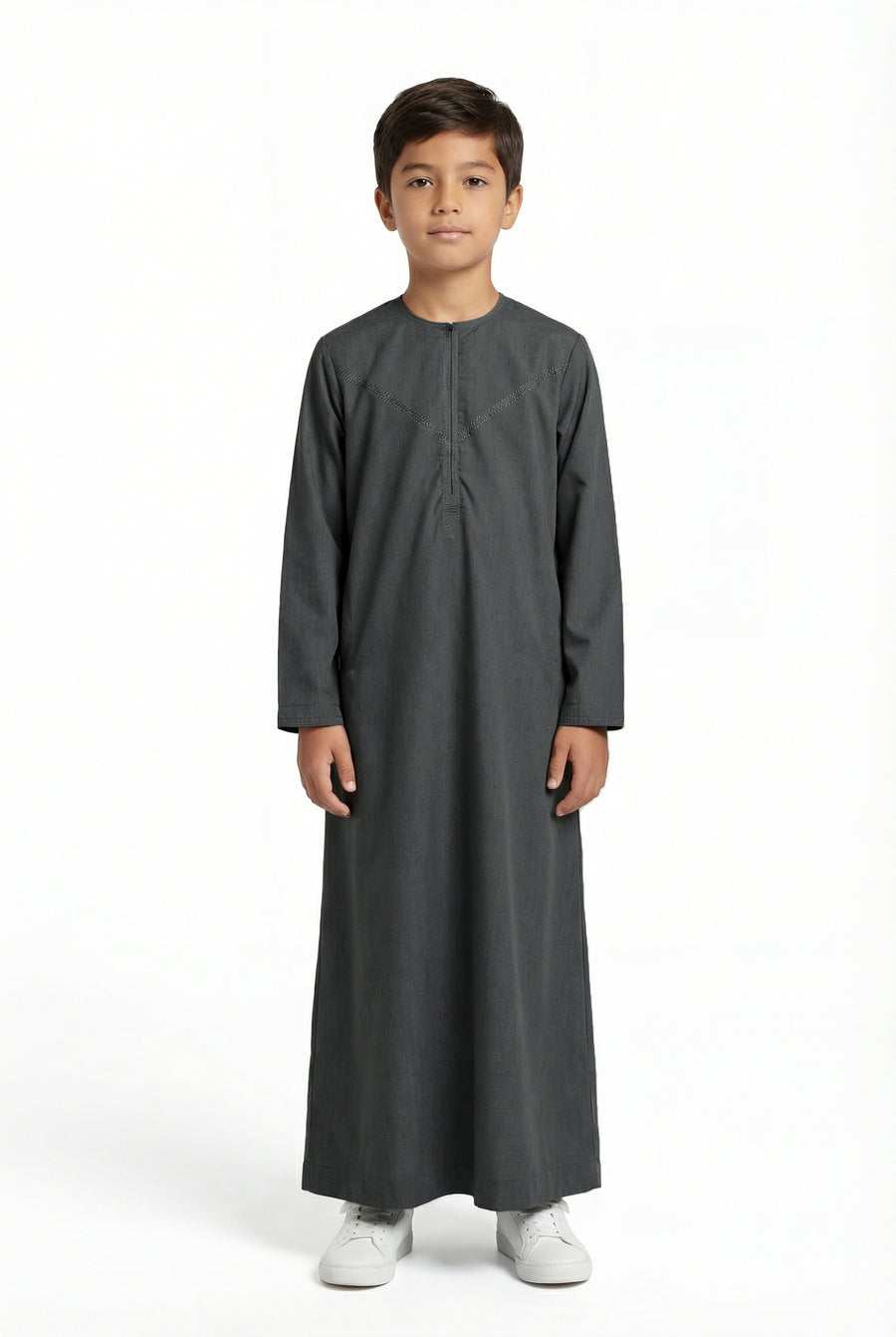 Boys Omani Thobe Grey 647 Col 02