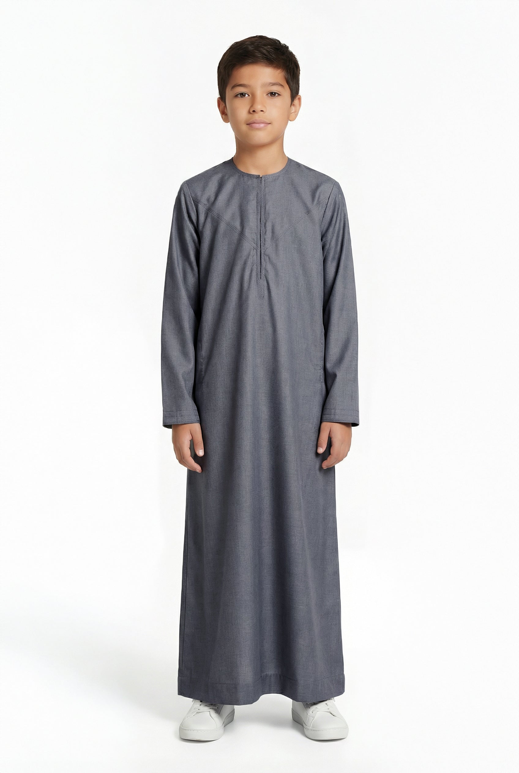 Boys Omani Thobe Grey 655 Col 02