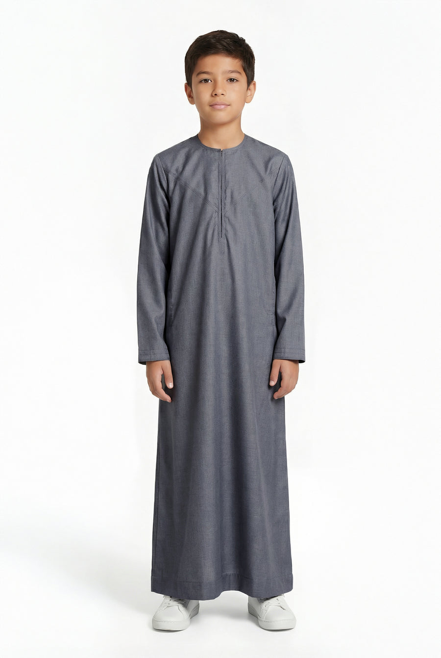 Boys Omani Thobe Grey 655 Col 02