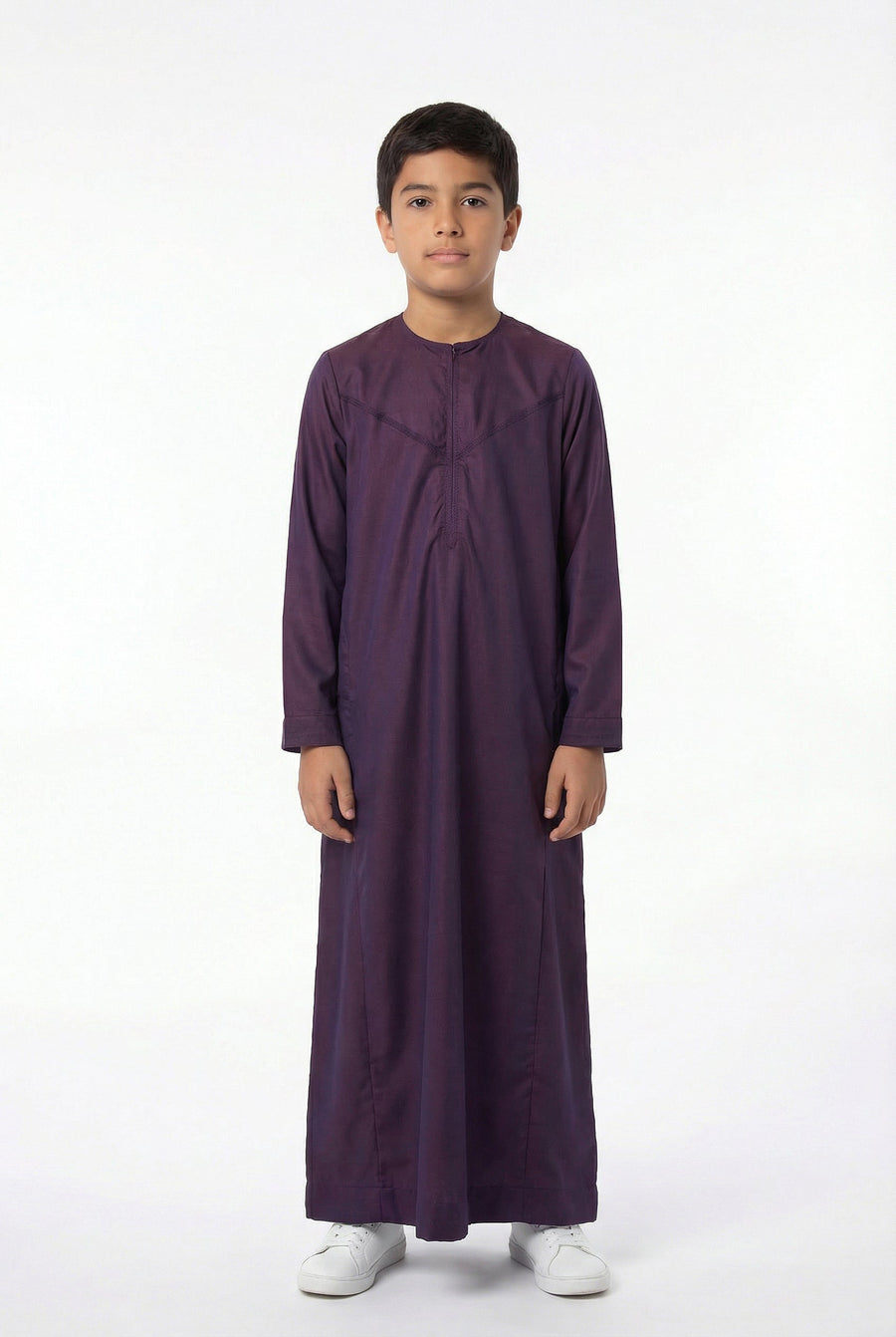 Boys Omani Thobe Purple ASB 807 Col 1
