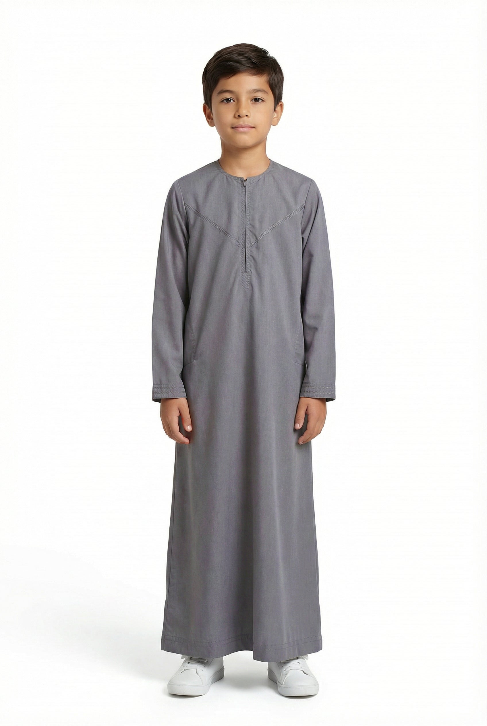 Boys Omani Thobe Grey 873 Col 02