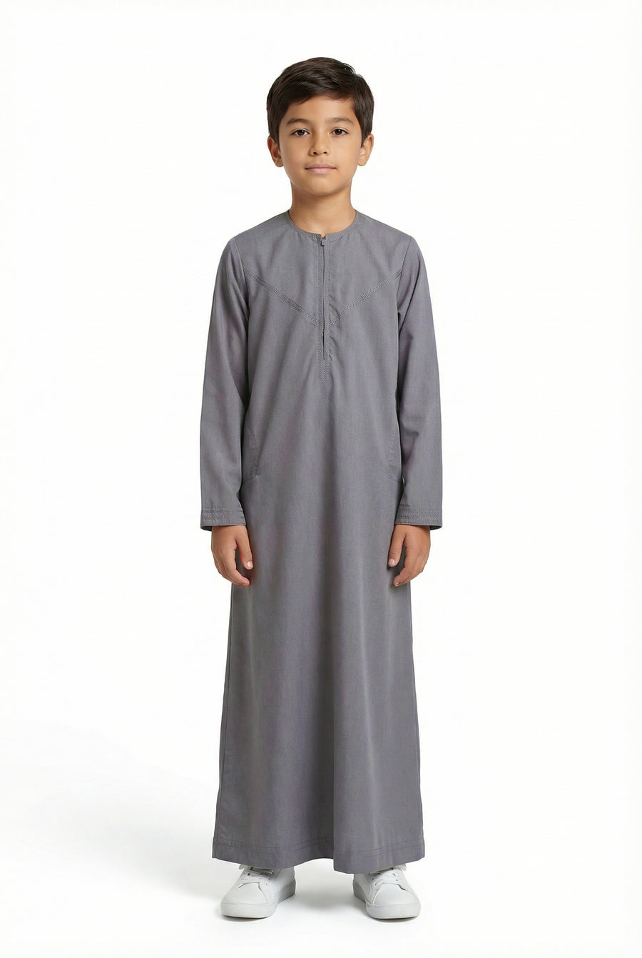 Boys Omani Thobe Grey 873 Col 02
