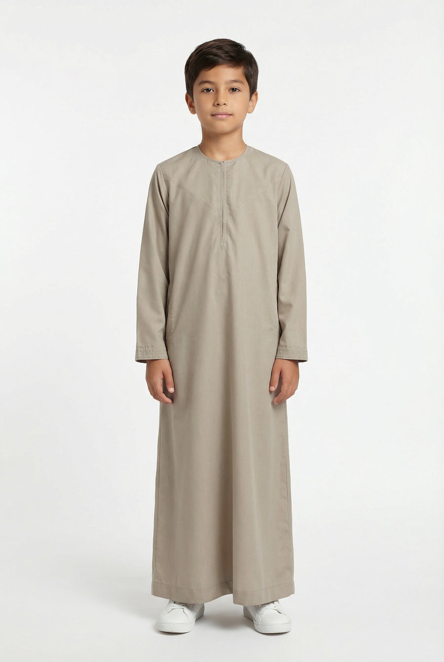 Boys Omani Thobe Beige 873 Col 04