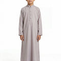 Collared Thobe Beige 962 Col 3