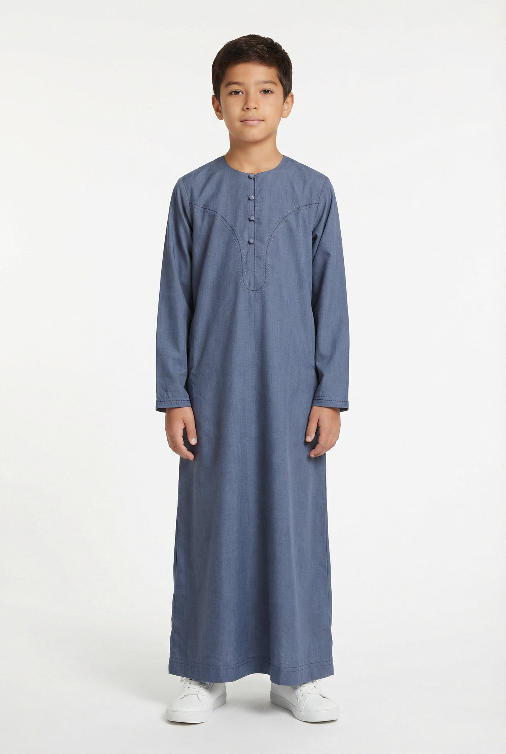Boys Omani Thobe Blue 965 Col 02