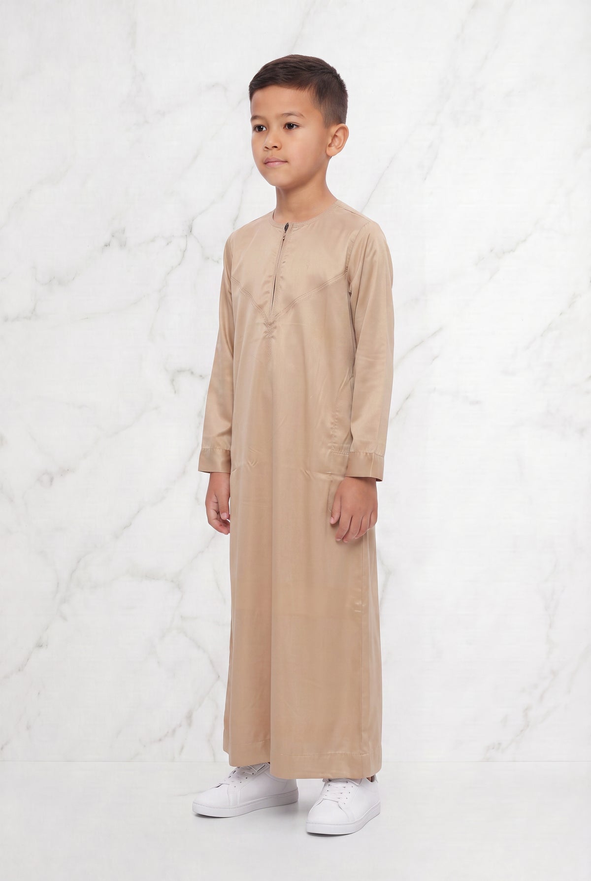 Boys Omani Thobe Beige K31 Col 09