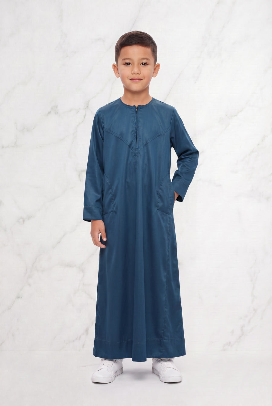 Boys Omani Satin Thobe K33 Col 20