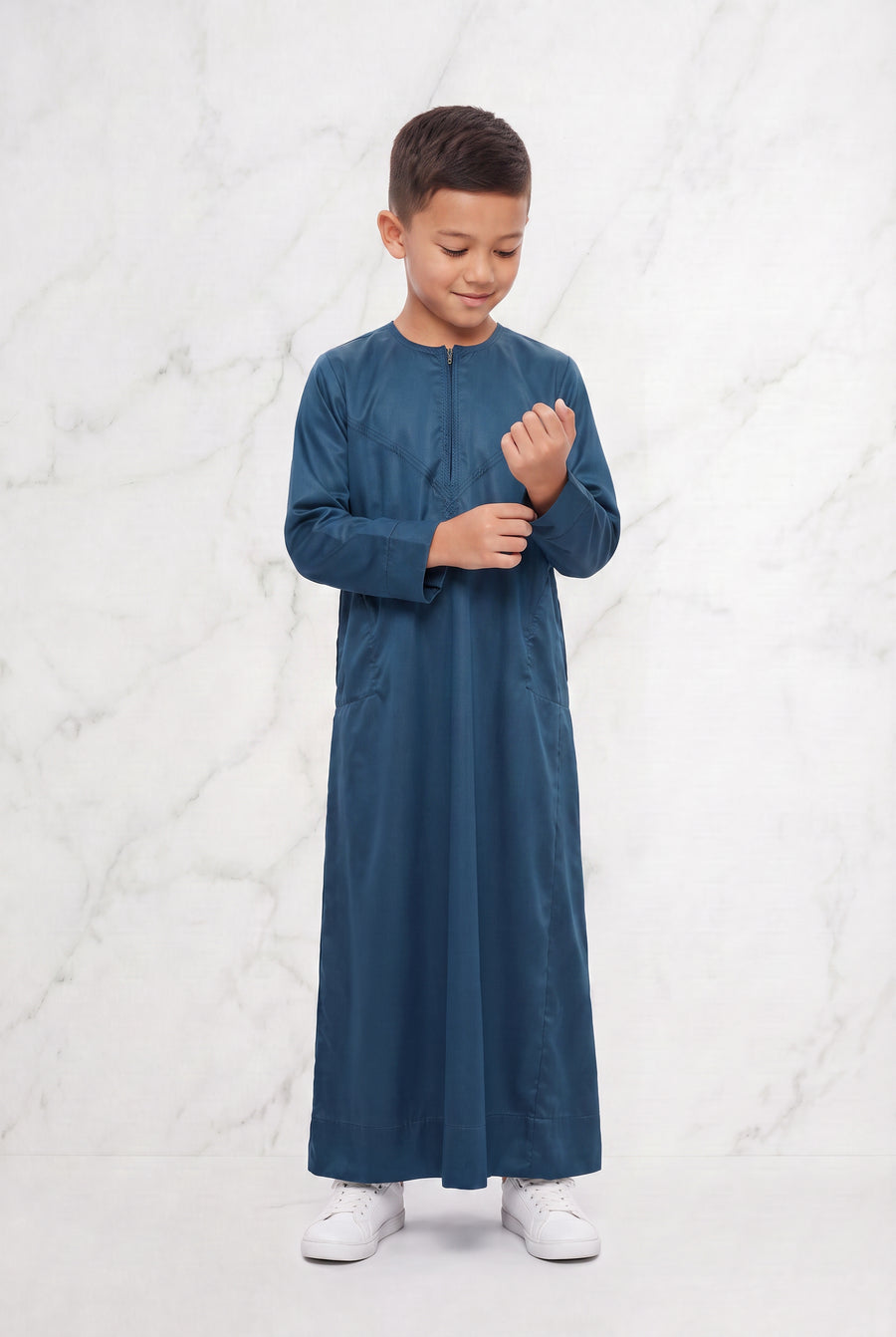 Boys Omani Satin Thobe K33 Col 20