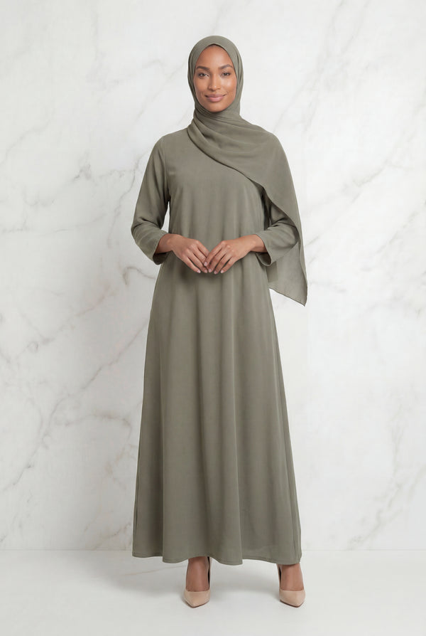 Kamila Casual Abaya Sage 141