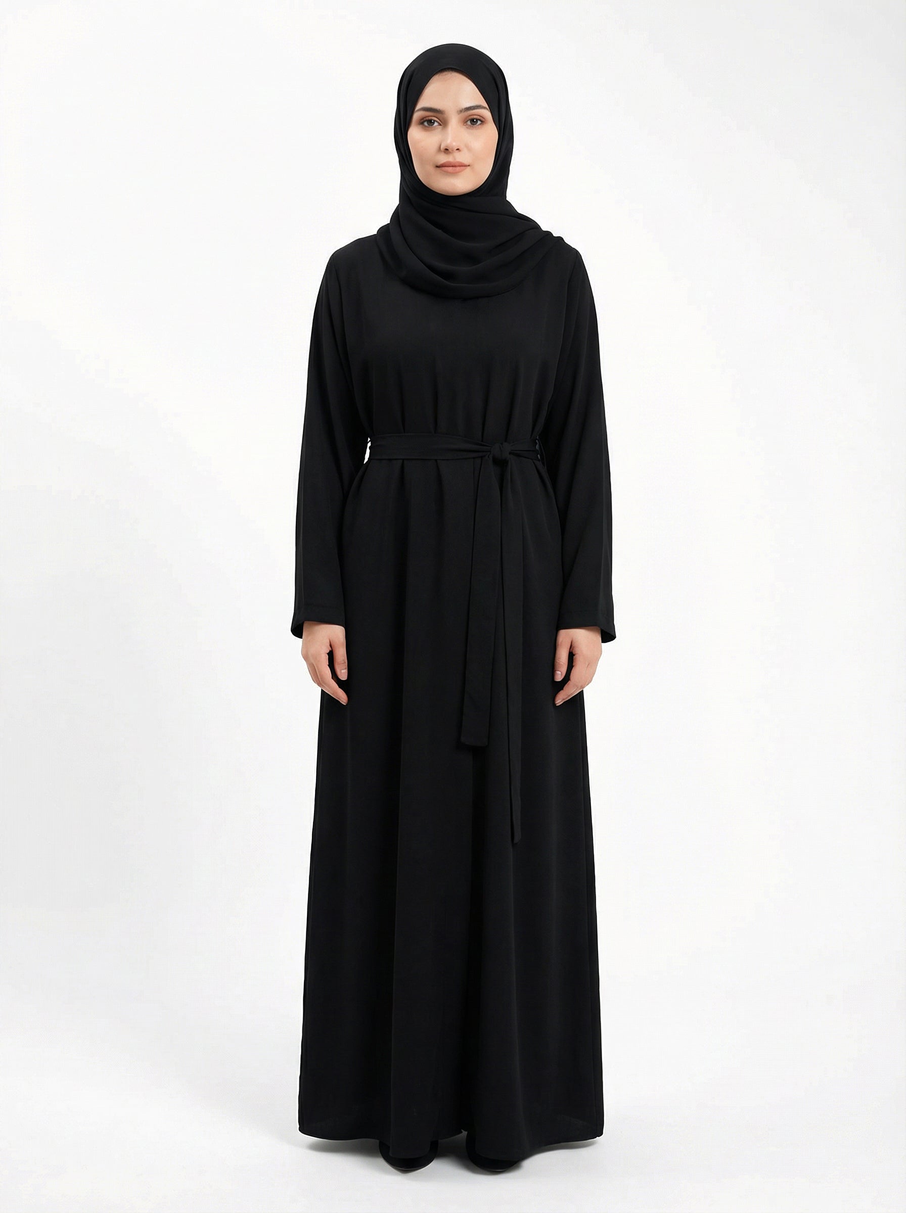 Black Everyday Abaya ASL-625