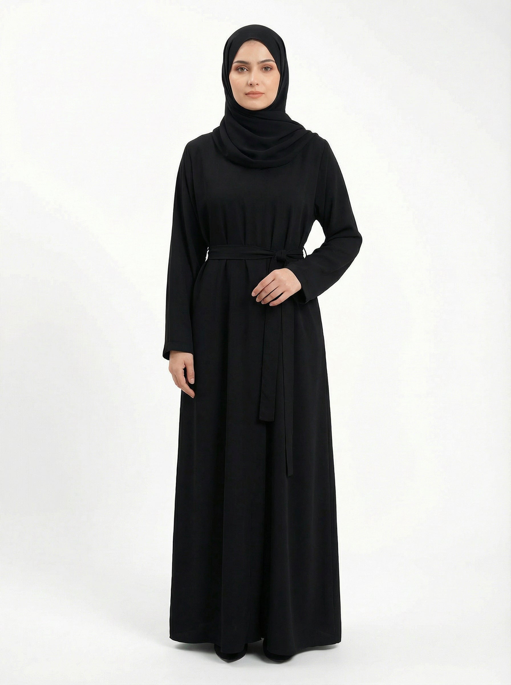 Black Everyday Abaya ASL-625
