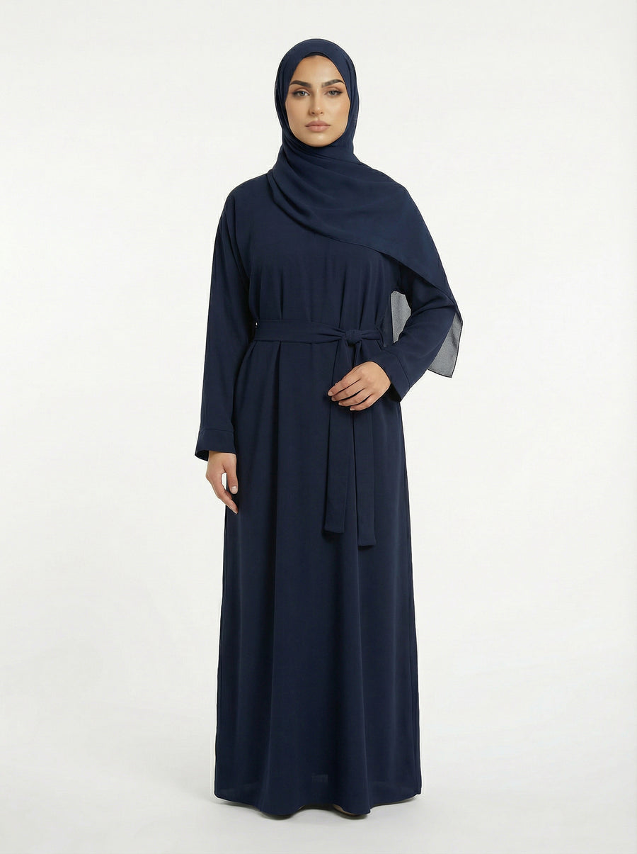 Navy Everyday Abaya ASL-625