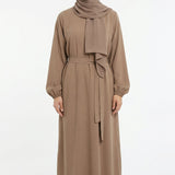 Basic Abaya Camel ASL-657 Col 11