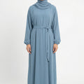 Basic Abaya Baby Blue ASL-657 Col 35