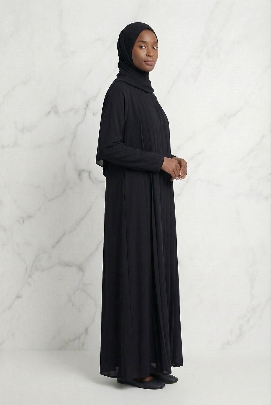 Classic Abaya Black 659 Col 18