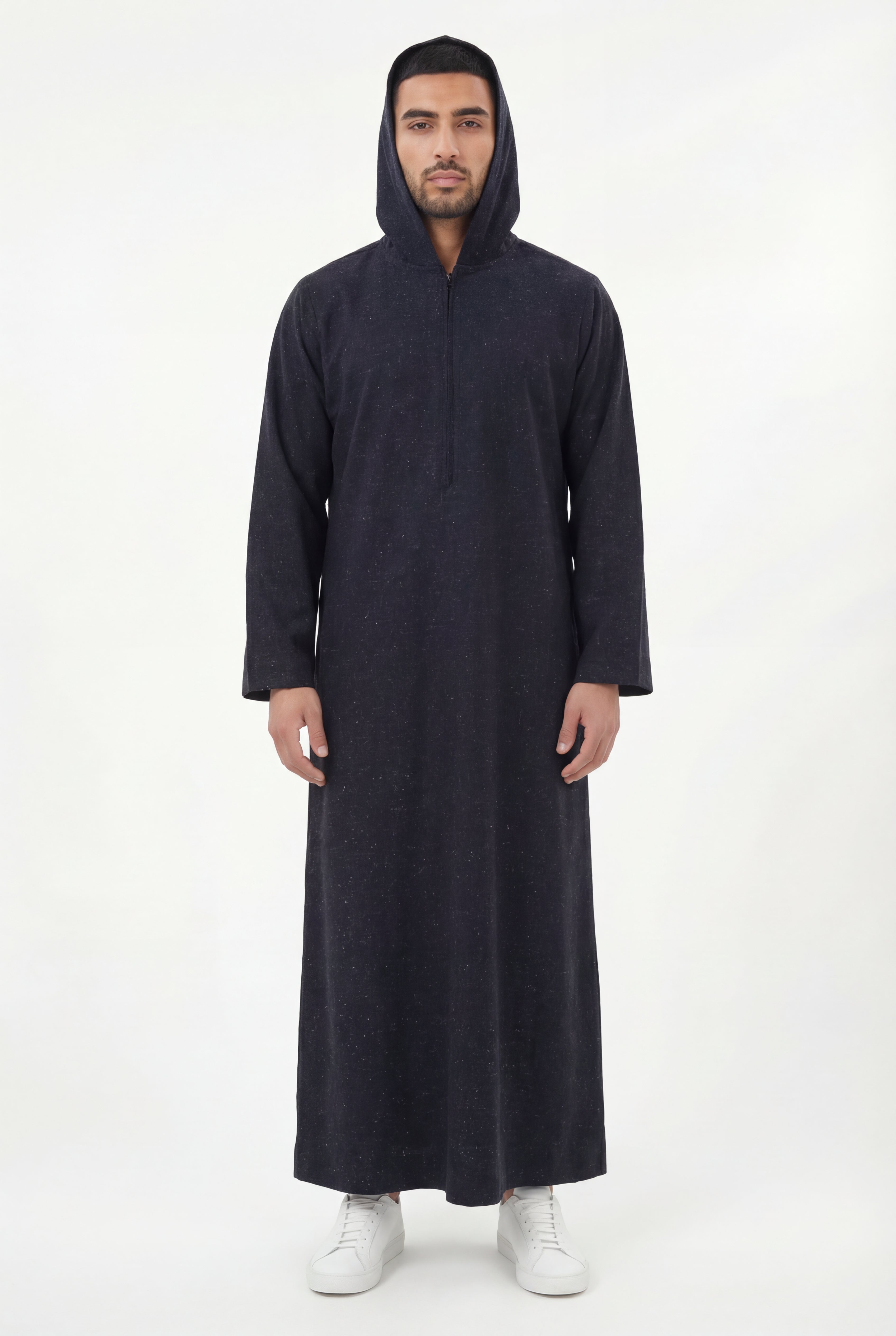 Hooded Thobe Grey 1130