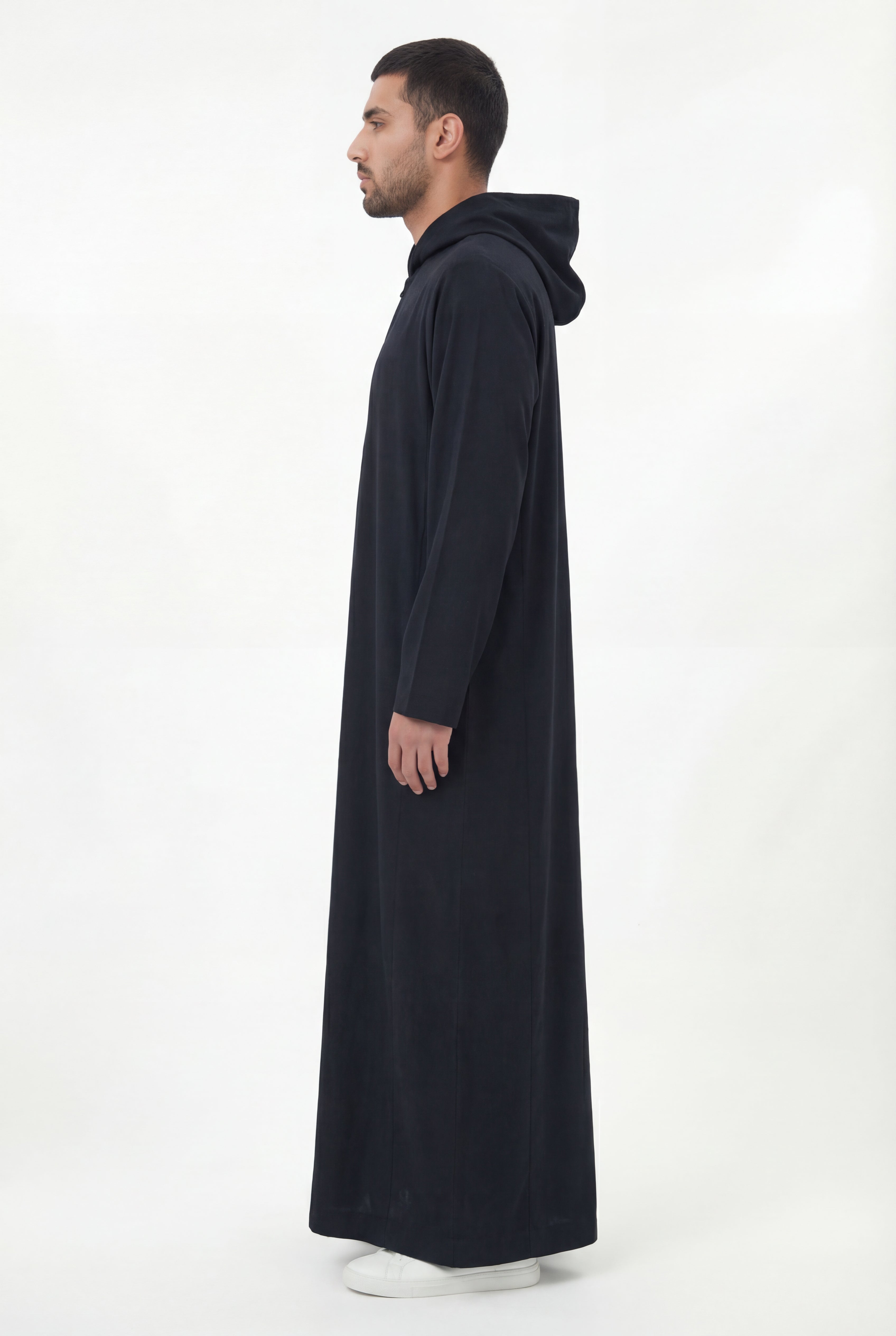 Hooded Thobe Bluish Grey 1131