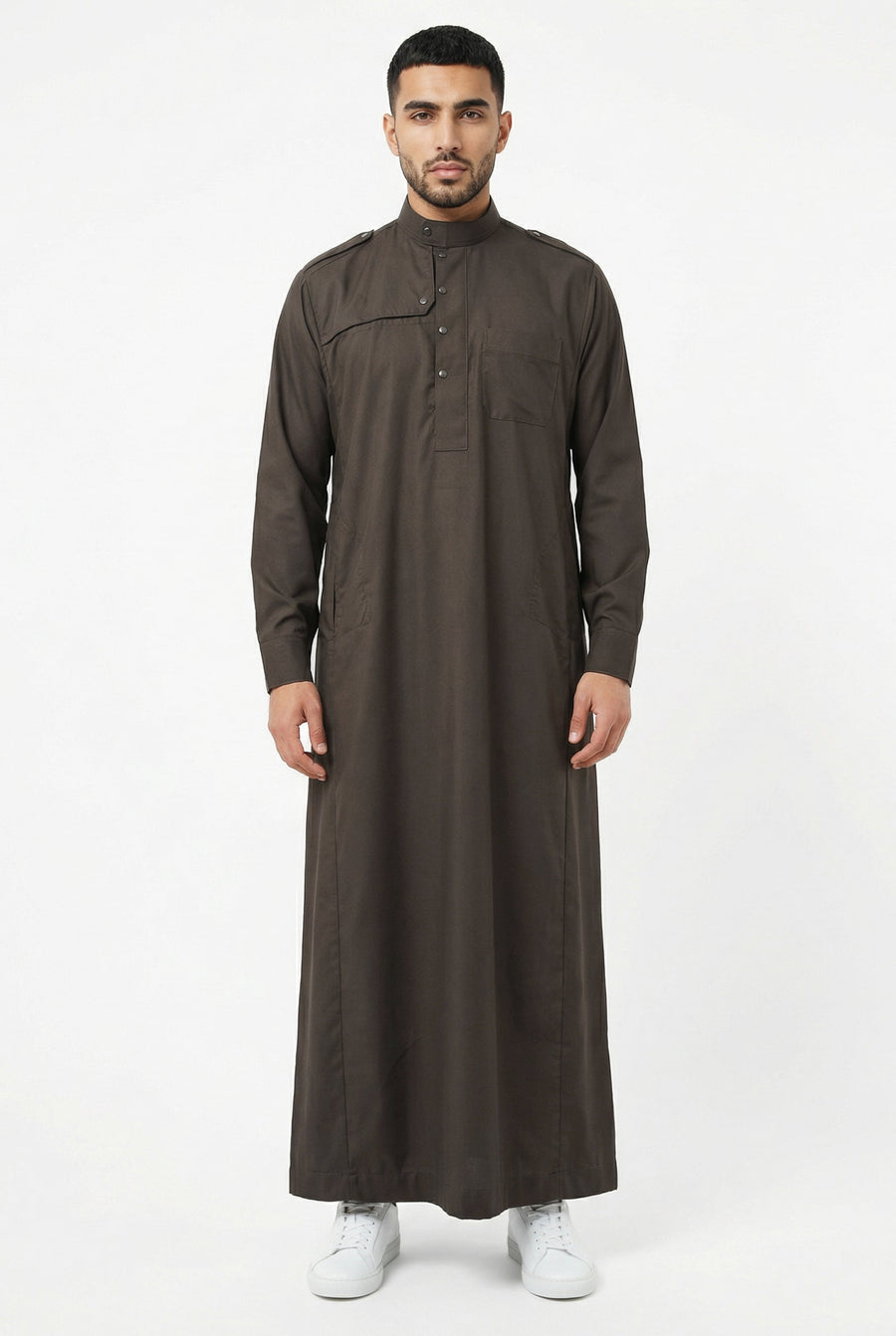 Collared Thobe Brown 478