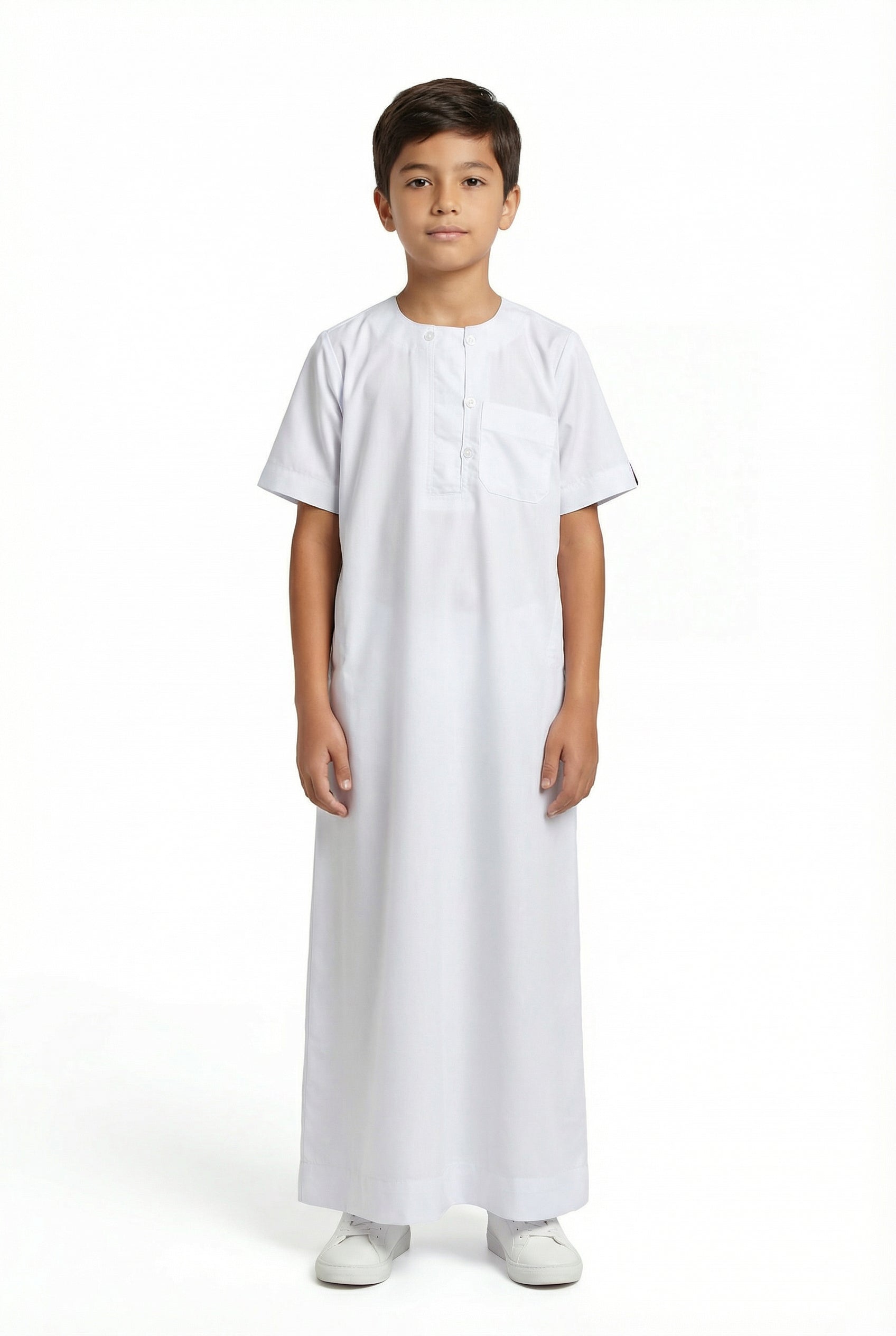 Boys Omani Thobe White 576 Col 5