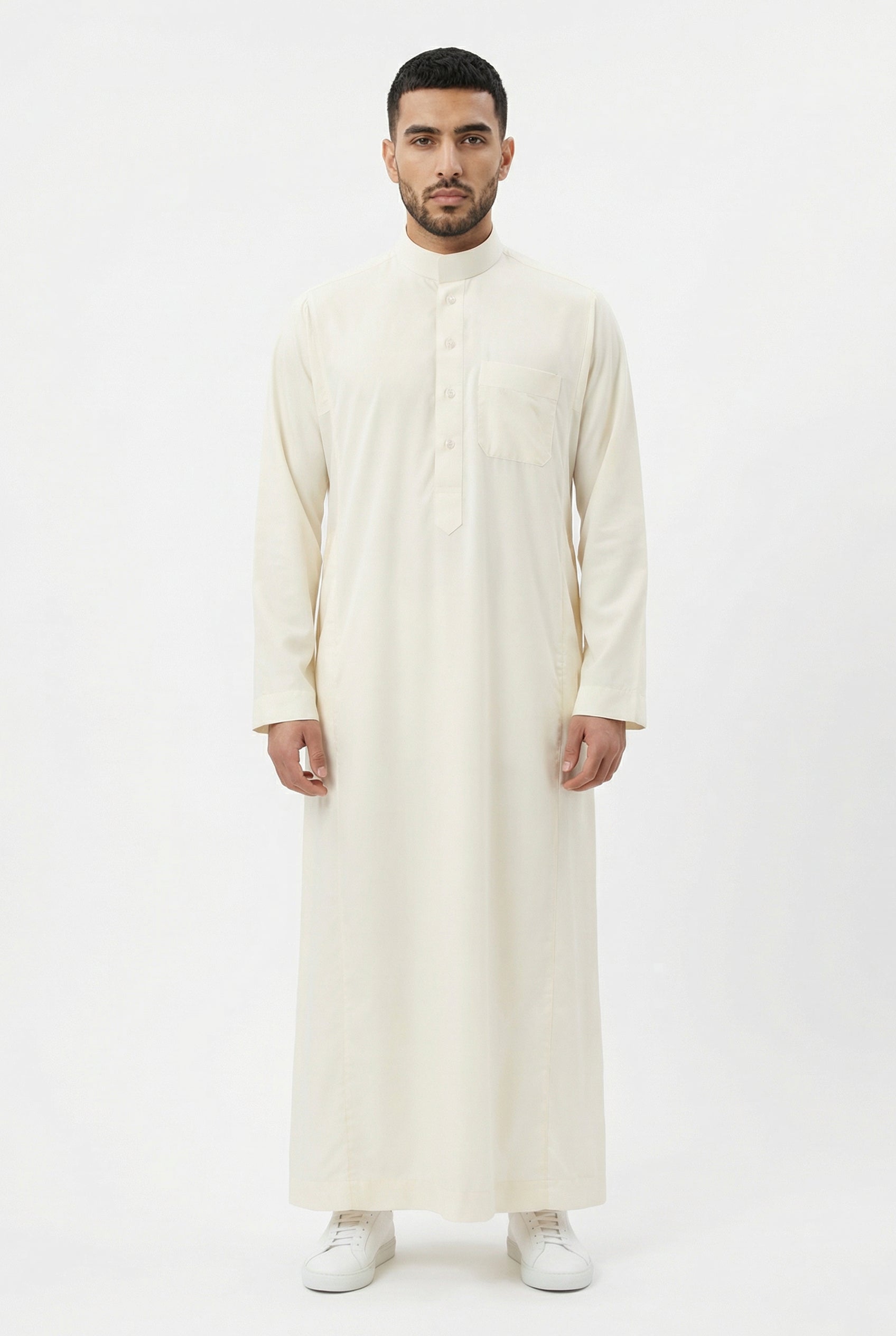 Collared Thobes Cream 94