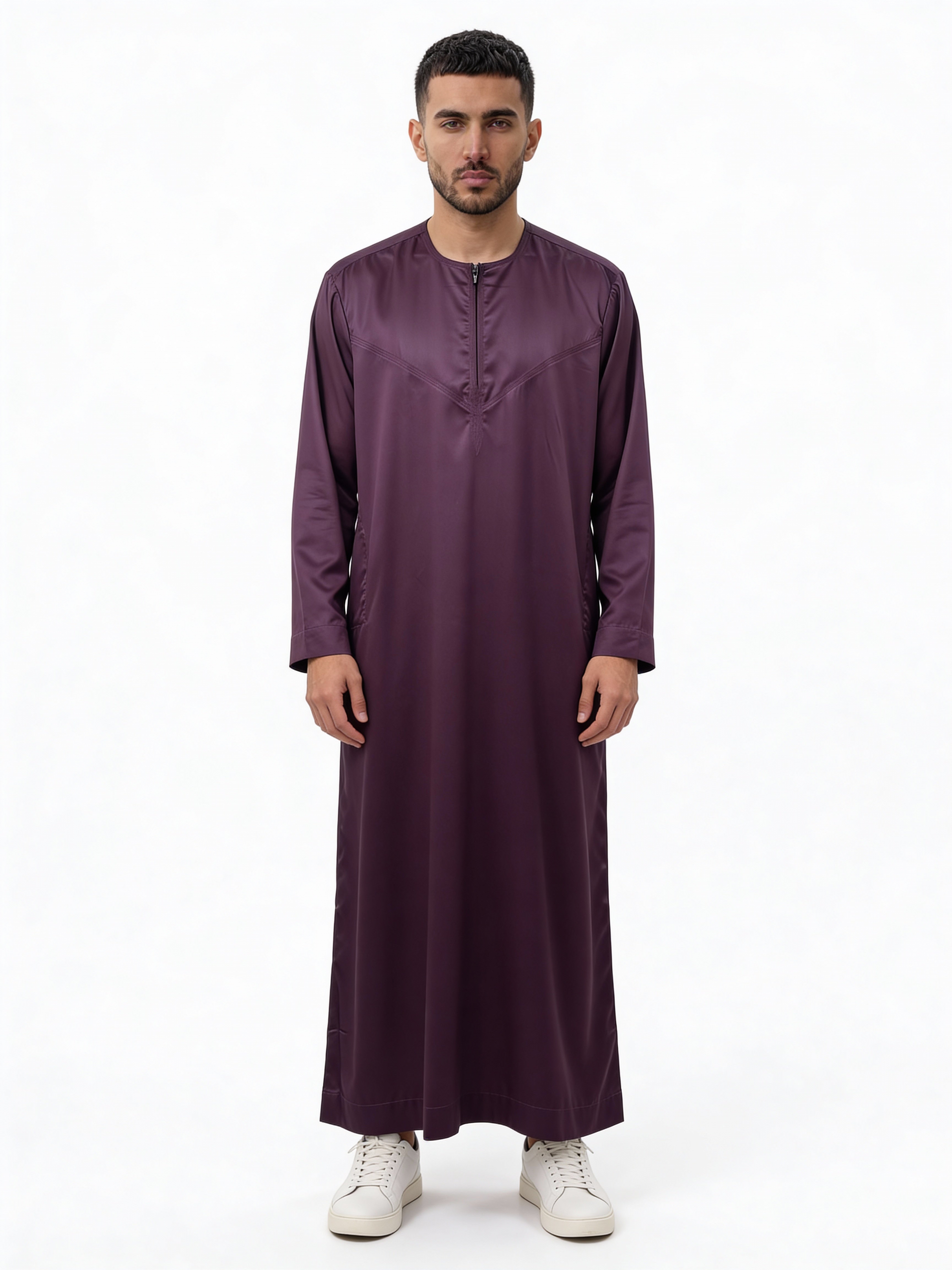 Omani Thobe Burgundy K11 Col 13