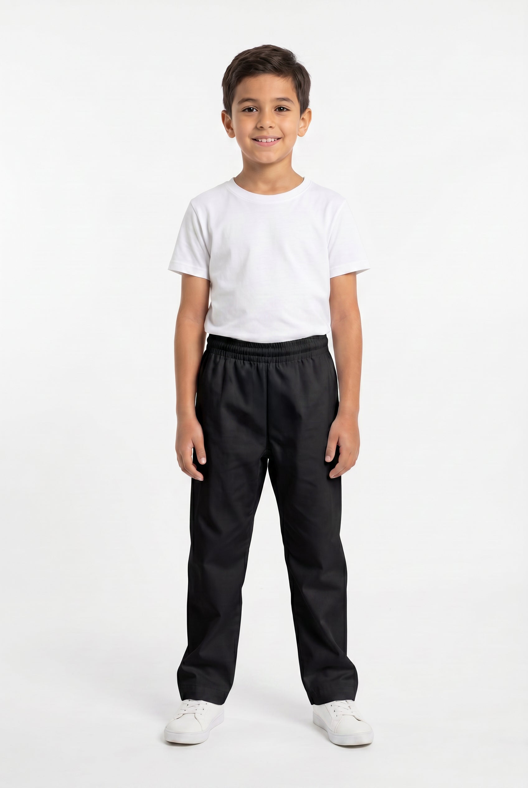 Kids Black Open Trouser 21