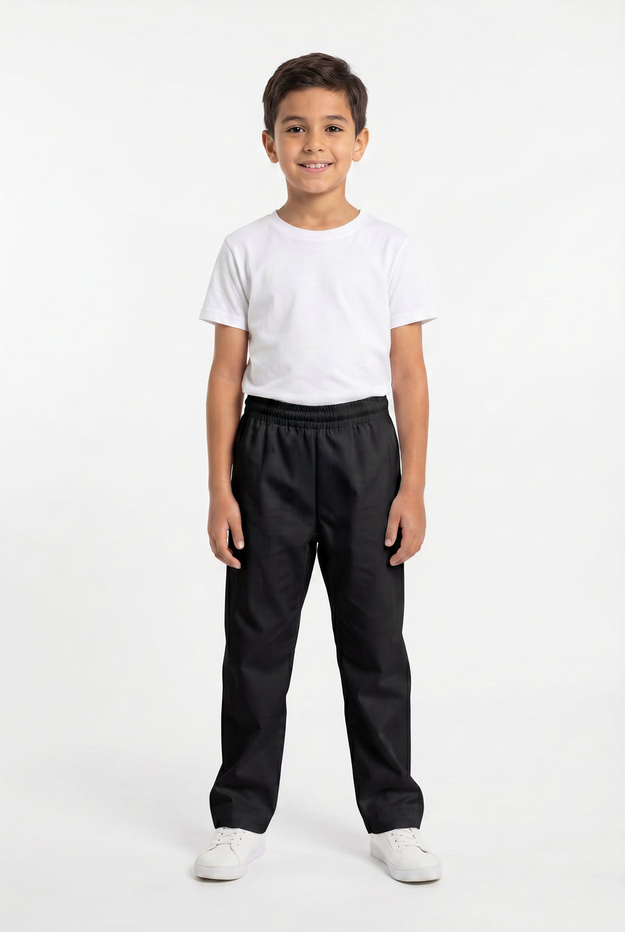 Kids Black Open Trouser 21