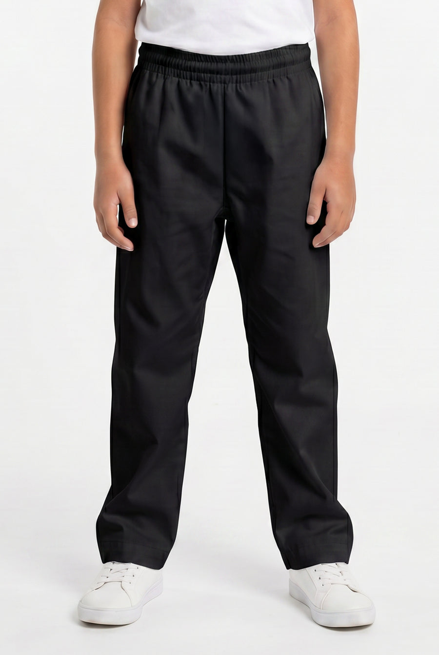 Kids Black Open Trouser 21