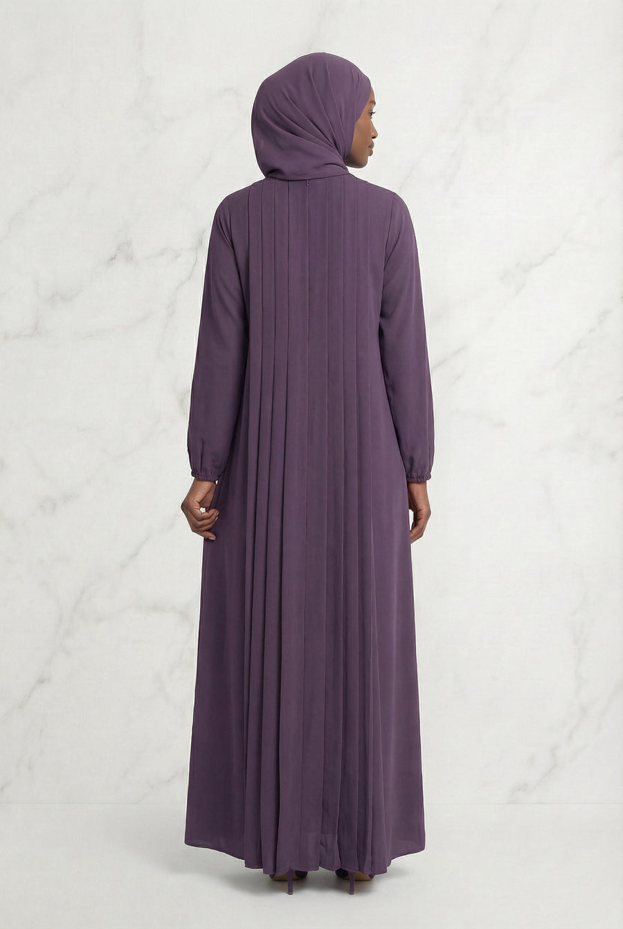 Classic Abaya Purple 659 Col 23