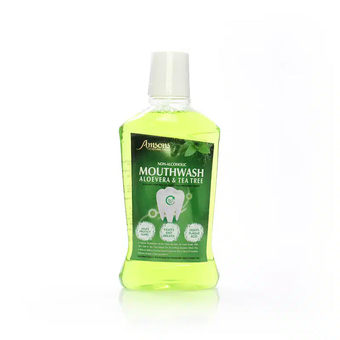 Non-Alcoholic Aloe Vera & Tea Tree Mouthwash