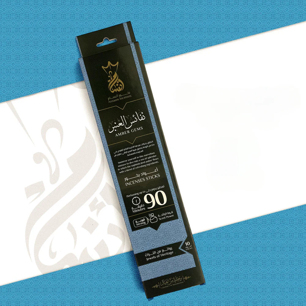 Amber Gems Incense Sticks