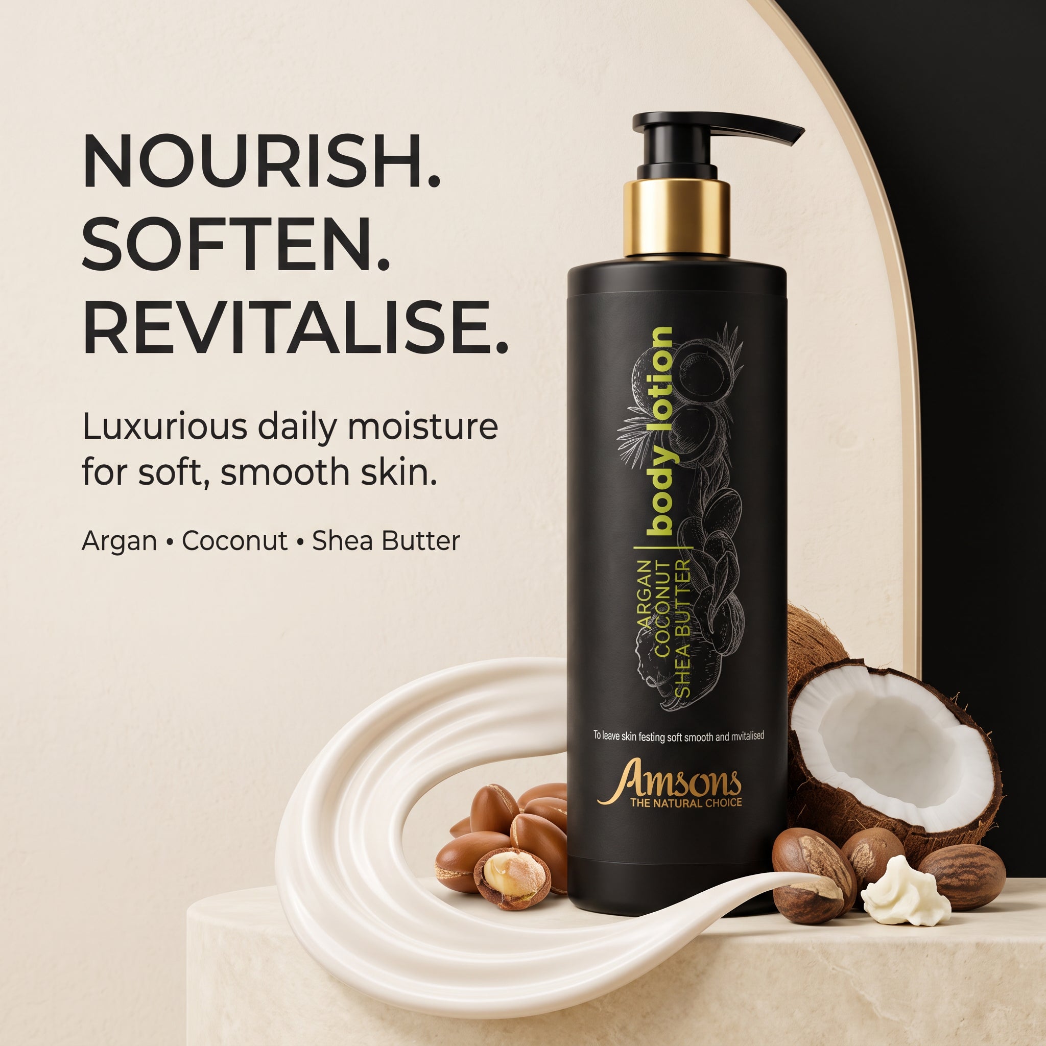 Argan Coconut Shea Butter Body Lotion