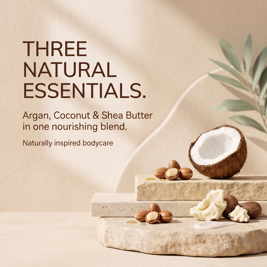 Argan & Coconut Shea Butter Lotion for Skin 100ml