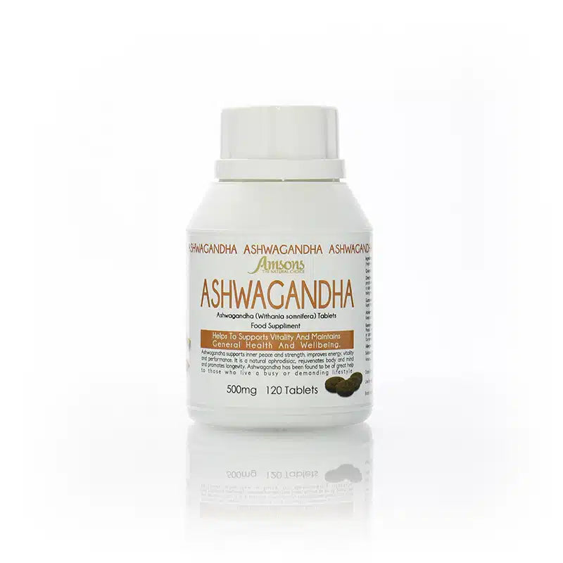 Ashwagandha Food Supplements Capsules 120 tablets