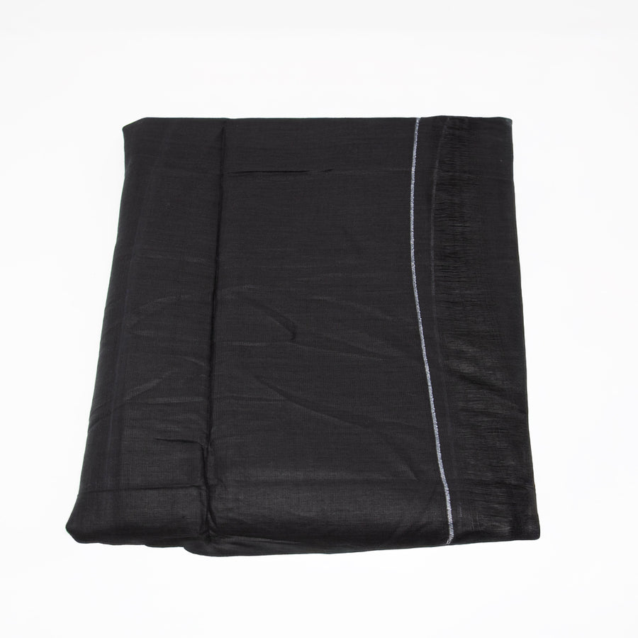 Mens Black Light Weight Shawl