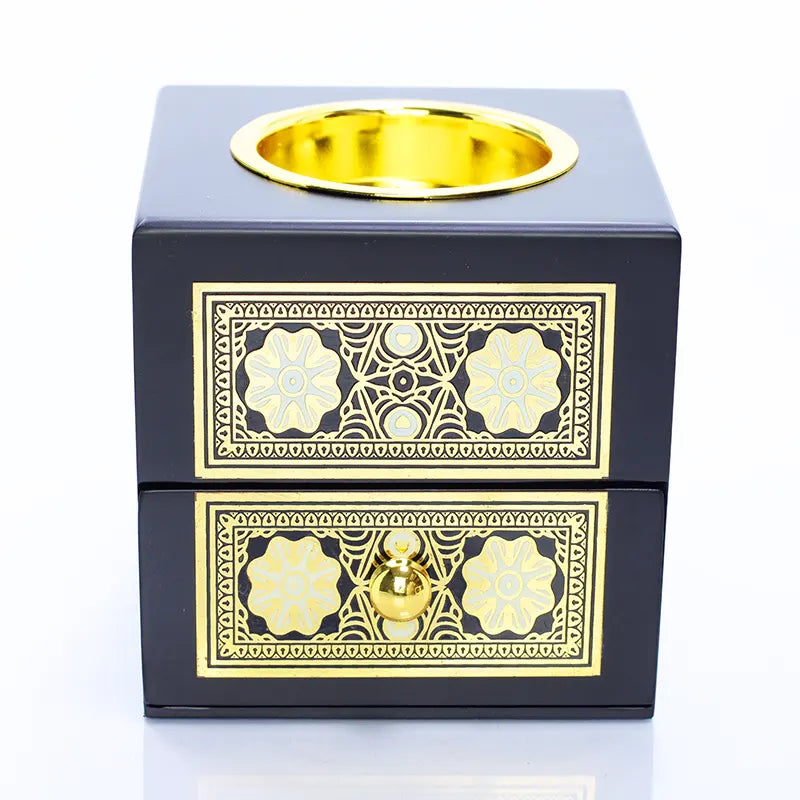 Black Cube Designer Bukhoor Burner 00875