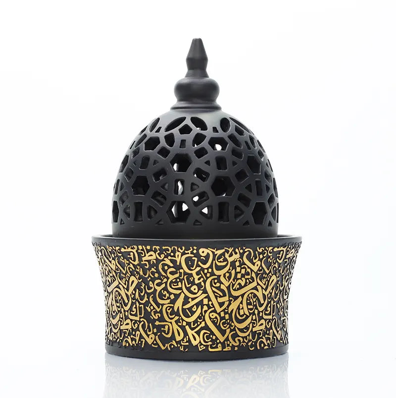 Dome Black Bakhoor Burner H7503