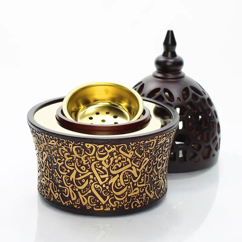 Dome Champagne Bakhoor Burner H7503