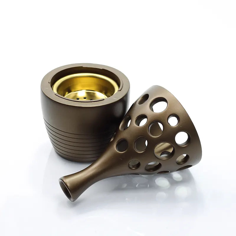 Sculpted Bronze Bakhoor Burner  H7504