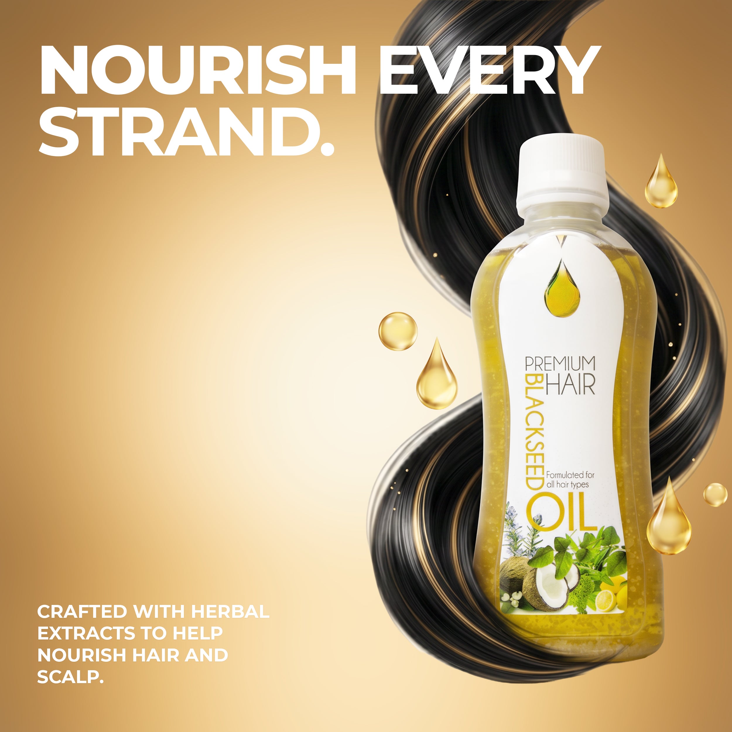 Black Seed Premium Hair Oil 200ml