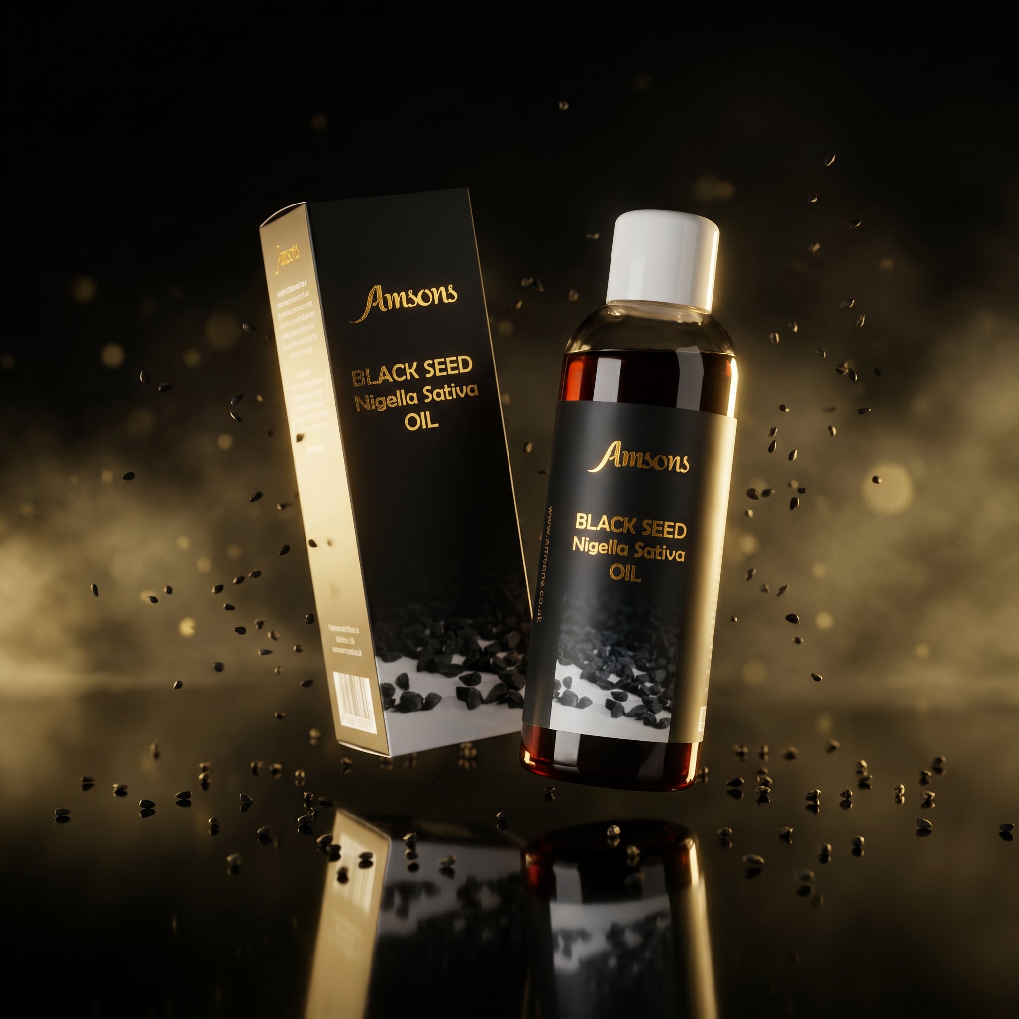 Amsons Blackseed Nigella Sativa Oil 300ml