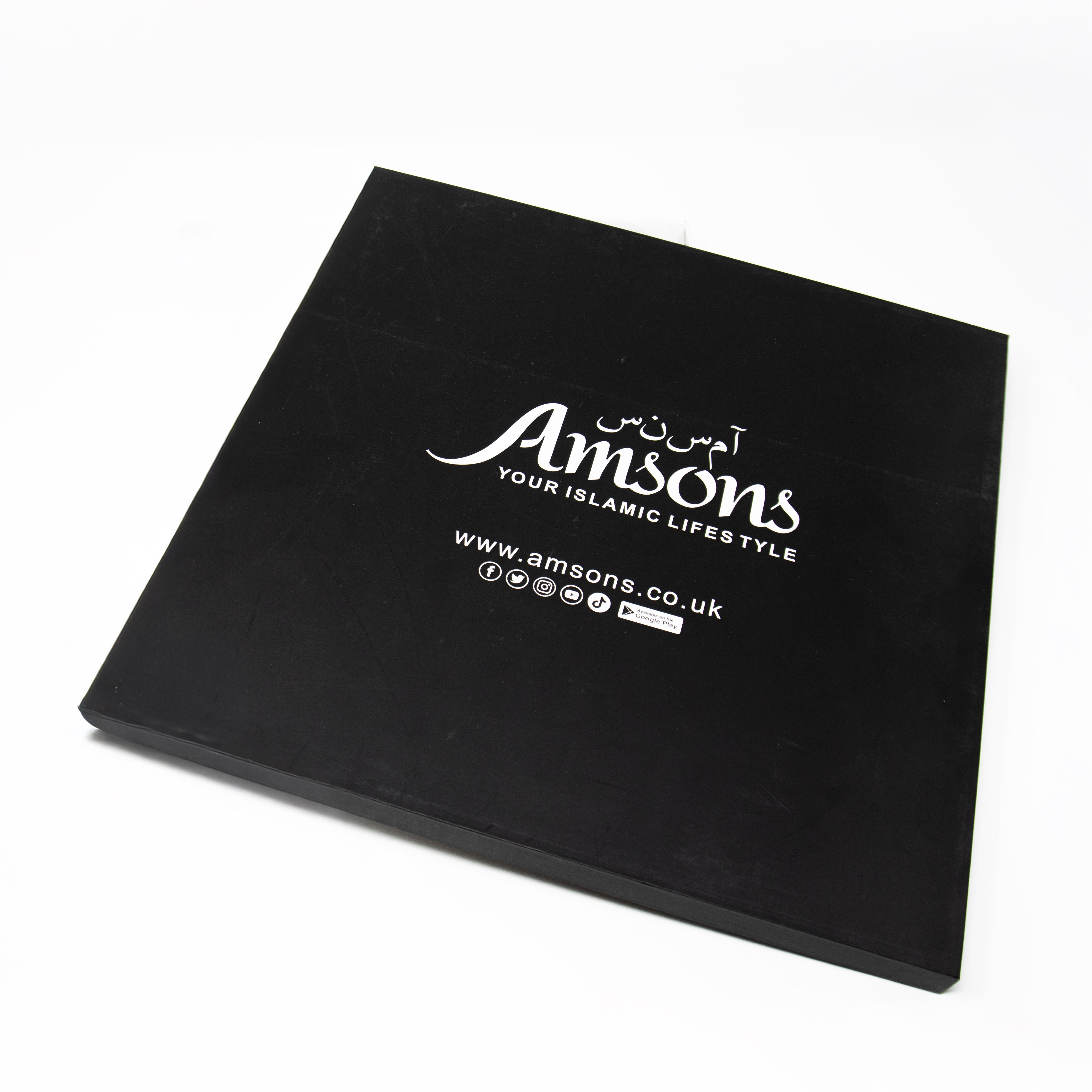 Mens Yasir Arfat Black & White Shemagh