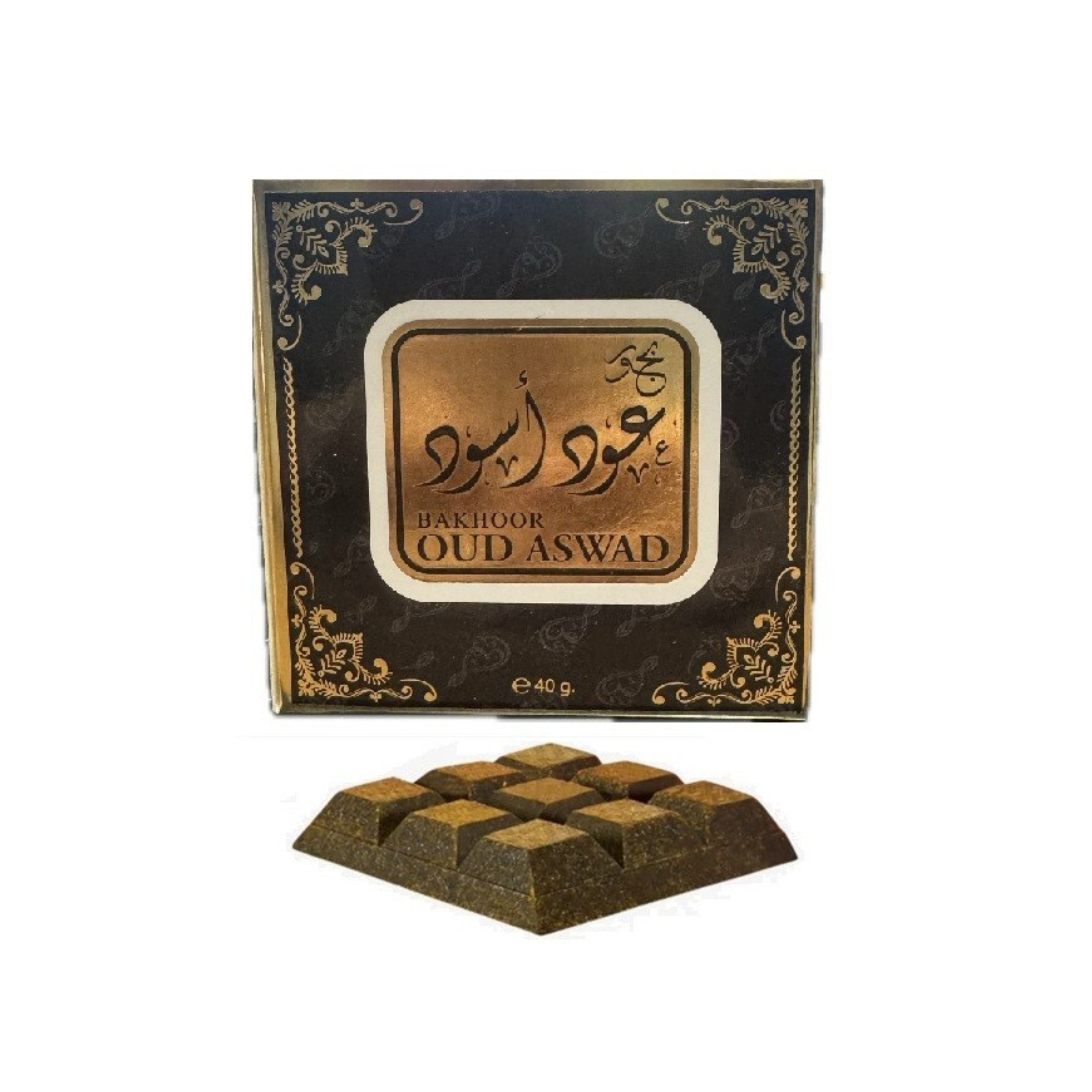 Bakhoor Oud Aswad 40g