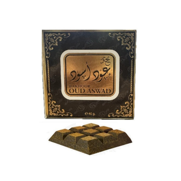 Bakhoor Oud Aswad 40g