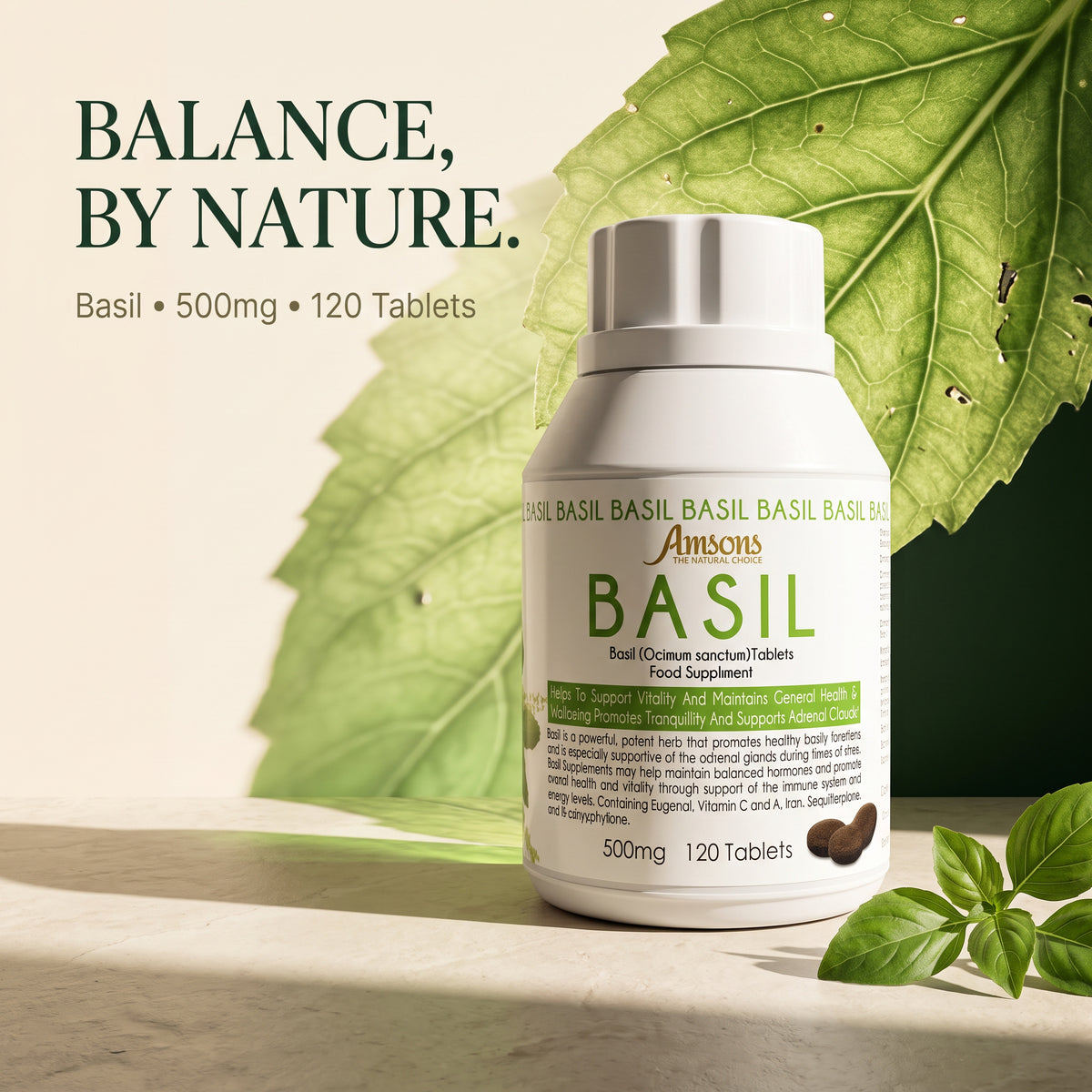 Basil Capsules 120 Tablets