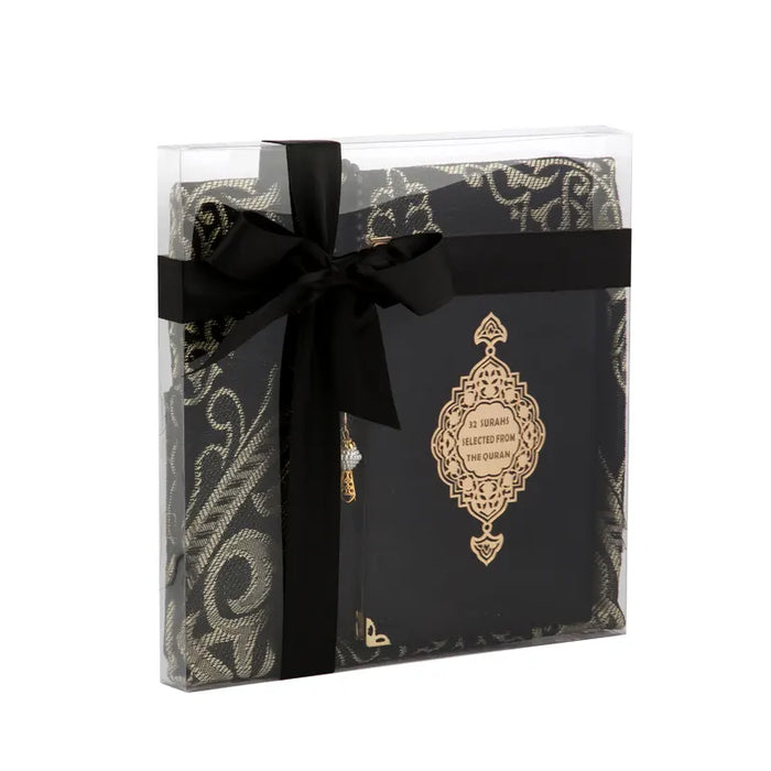 Black 32 Surah form Quran Book Gift Set 1785